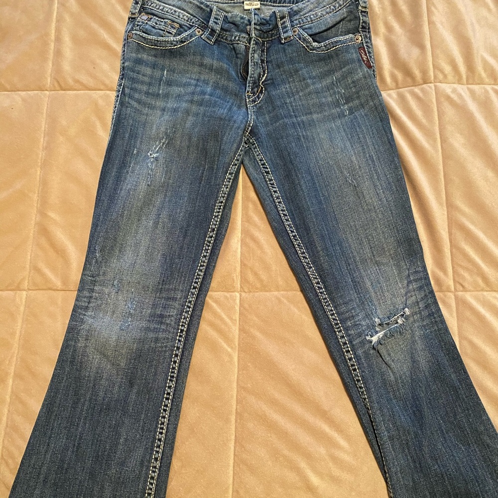 Silver sumo surplus bootcut jeans